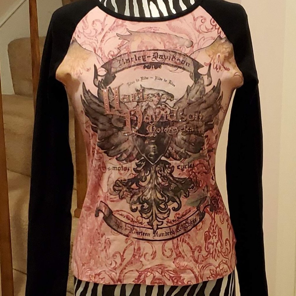Long Sleeve Harley Davidson Tee
